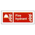Fire Hydrant Sign 80 x 200mm